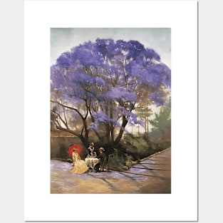 Godfrey Rivers - Under The Jacaranda 1903 Posters and Art